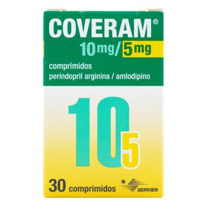 Coveram 10Mg/5Mg (Perin.Argini-Amlodi) X 30Comp.Sv