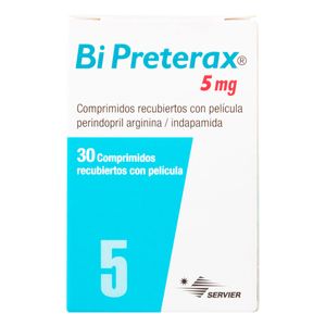 Bi Preterax 5Mg (Arginina-Indapamida) X 30Comp.Sv