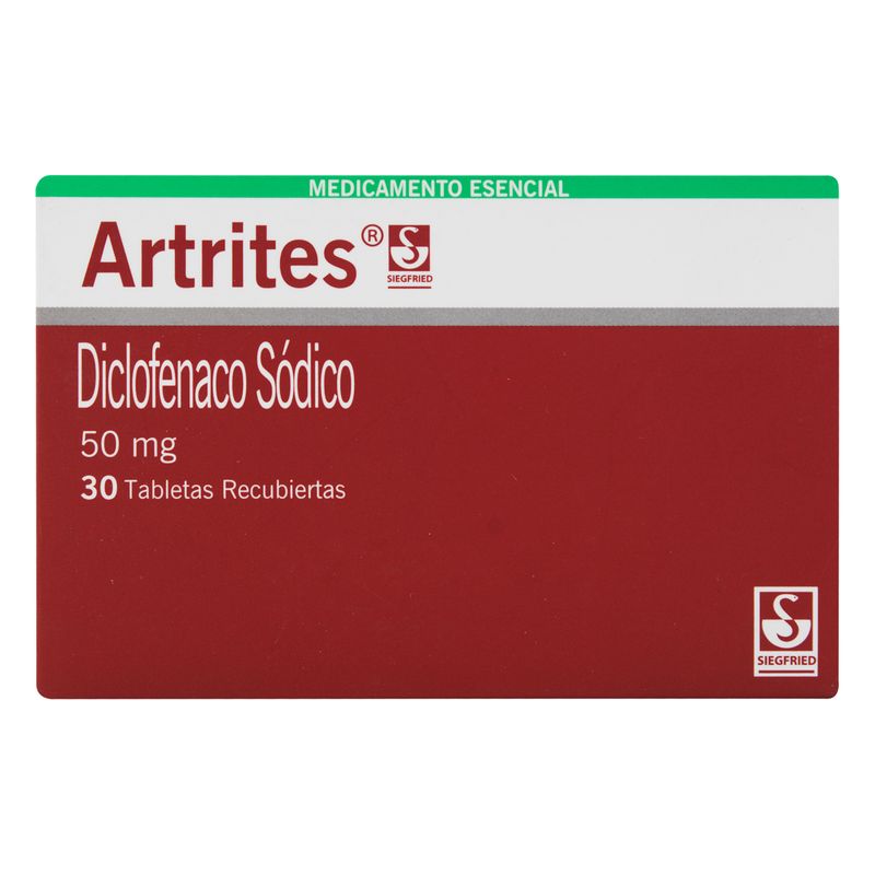Artrites--Diclofenaco--50Mg-X-30Grag-Sf