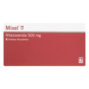 Mixel 500Mg (Nitazoxanida) X 6Cap Sg