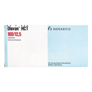 Diovan Hct 160/12.5Mg (Valsar-Hidroclo) X 28Comp.Nv