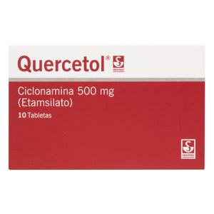 Quercetol (Etamsilato) X 10 Tab
