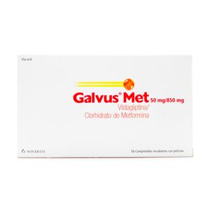 Galvus Met 50Mg/850Mg (Vildagli-Metfor) X 56Comp.Nv