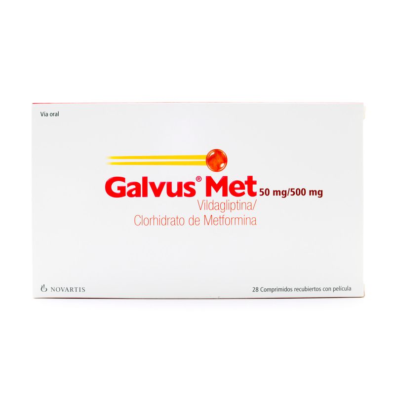 Galvus-Met-50Mg-500Mg--Vildagli-Metfor--X-28Comp.Nv