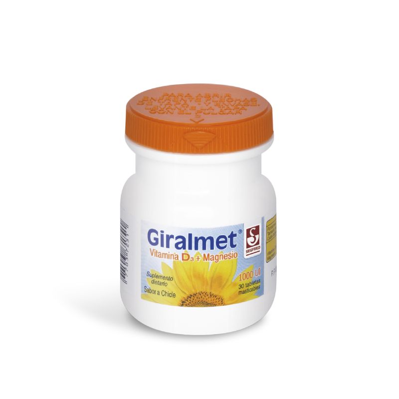 Giralmet-1000-U.I--Vit.D-Magn--X-30Tab.Lab.Sig
