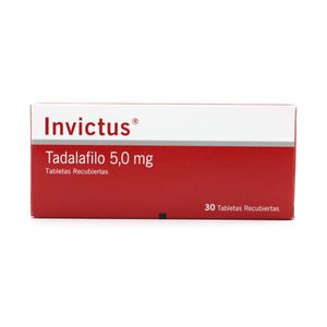 Invictus Tadalafilo 5 Mg 30 Tab Recub