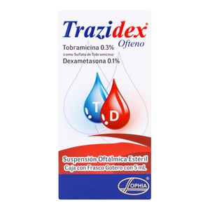 Trazidex Ofteno (Tobra-Dexame) X 5 Ml.Sph