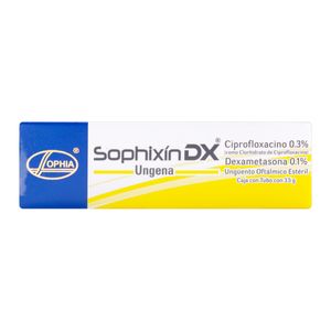 Sophixin Dx (Dexame-Ciproflo) Ung X 3.5Gr.Sph
