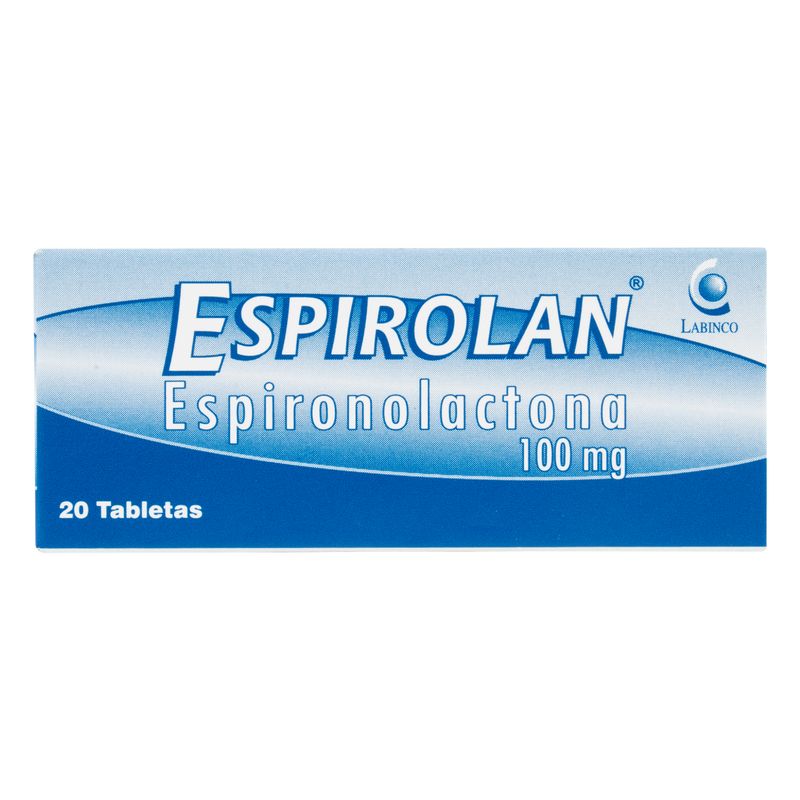 Espirolan--Espironolactona--100-Mg-X20-Tabletas