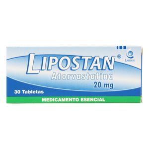 Lipostan (Atorvastatina) 20 Mg X30 Tabletas