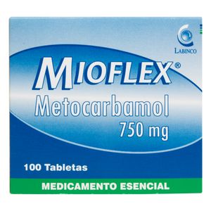 Mioflex 750 Mg X 100 Tabletas