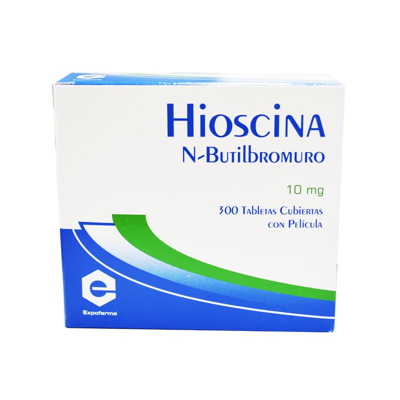 Hioscina-Butilbromuro-10Mg-X-300Tab.Ex