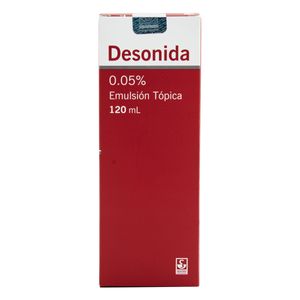 Desonida 0.05% Emulsion Topica X 120Ml.Sg