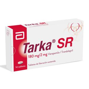 Tarka Sr 180/2Mg (Verapa-Trandolapril) X 14Tab Ab