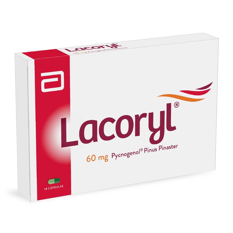 Lacoryl-60Mg--Pycnogenol--X-14Cap.Lf