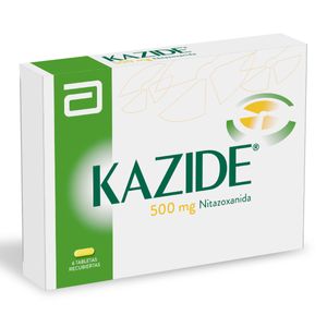 Kazide 500Mg (Nitazoxanida) X 6Tab.Lf