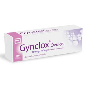 Gynclox 200/100Mg (Clotrim-Clindamic) X 3 Ov.Vag.Lf
