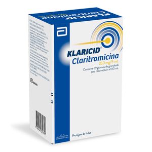 Klaricid 250Mg/5Ml (Claritromicina) Susp.X 100Ml.Lf