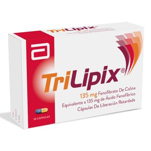 Trilipix Retard 135Mg (Fenofibrato) X 30 Cap