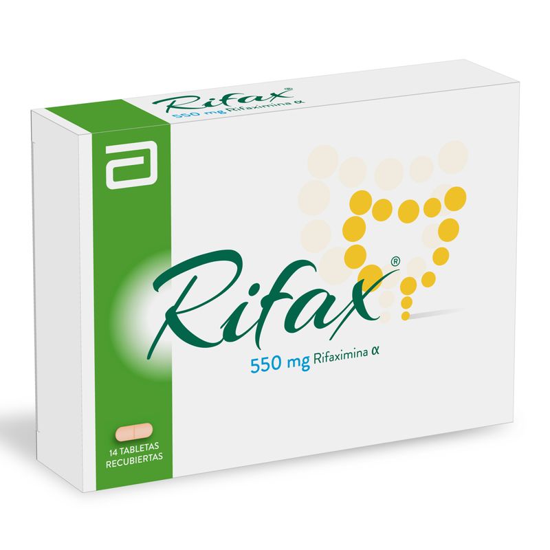 Rifax--Rifaximina--550Mg-X-14Tab.Lf