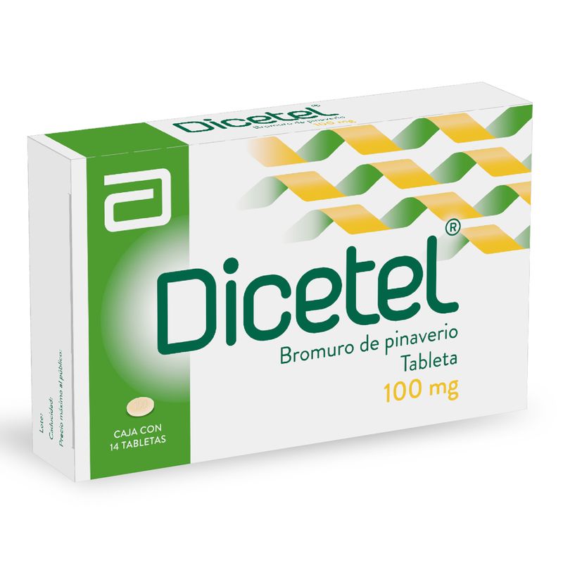Dicetel-100Mg--Brom.Pinaverio--X-14Tab