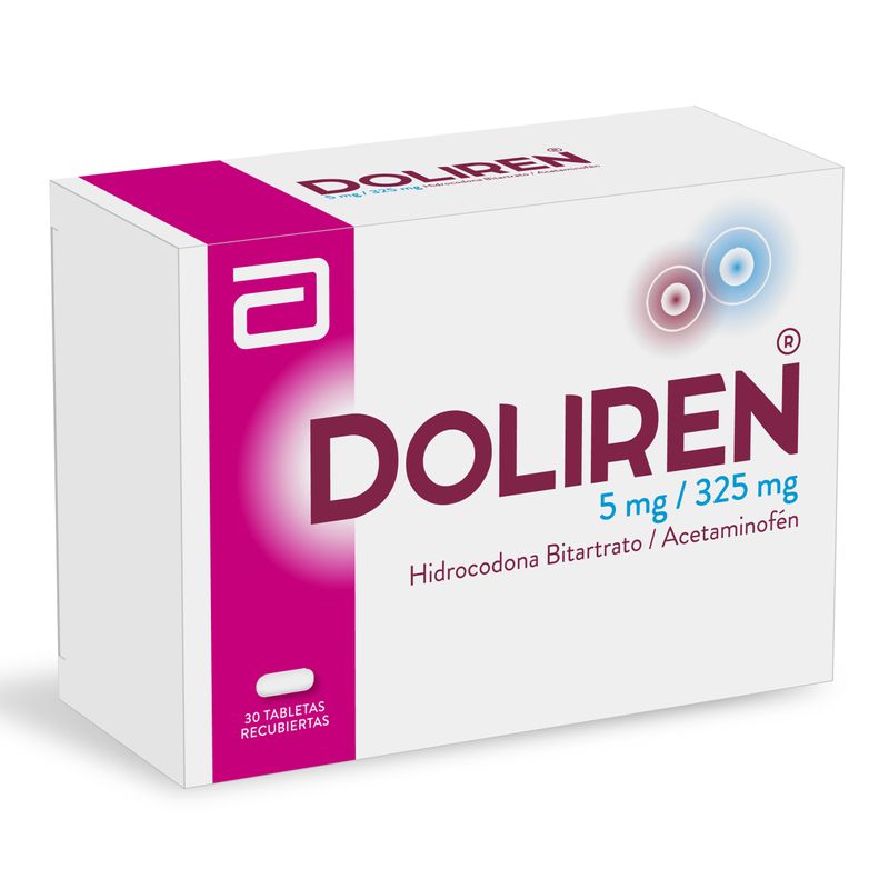 Doliren-5Mg-325Mg--Hidroco-Acetam--X-30Tab.Lf