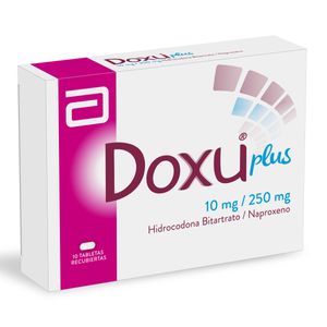 Doxu Plus 10/250Mg (Hidroco-Naproxe) X 10Tab.Lf