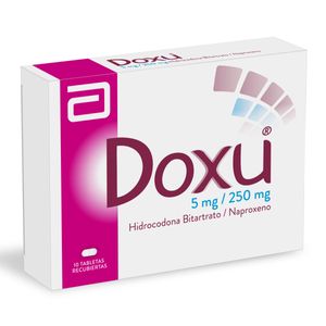 Doxu 5/250Mg (Hidroco-Naproxe) X 10Tab.Lf