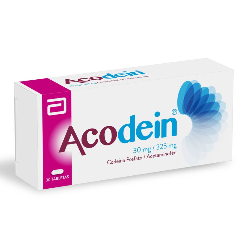 Acodein-325Mg--Codeina-Acetamino--X-30Tab.Lf