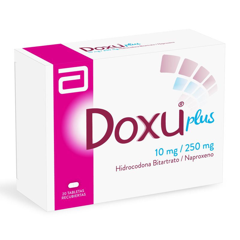 Doxu-Plus-10-250Mg--Hidroco-Naproxe--X-20Tab.Lf