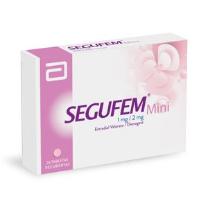 Segufem Mini 1/2Mg (Estradiol-Dienogest) X 28 Tabletas(Pb)