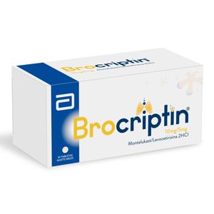 Brocriptin 10/5Mg (Montelu-Levoce) X 30 Tab Mast