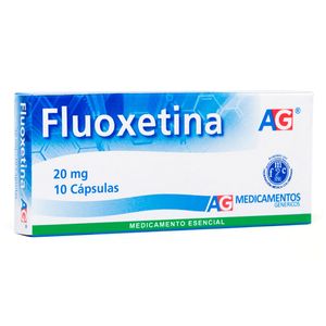 Fluoxetina 20 Mg 10 Capsulas Lf