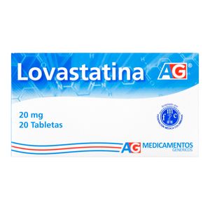 Lovastatina 20 X 20 Tab