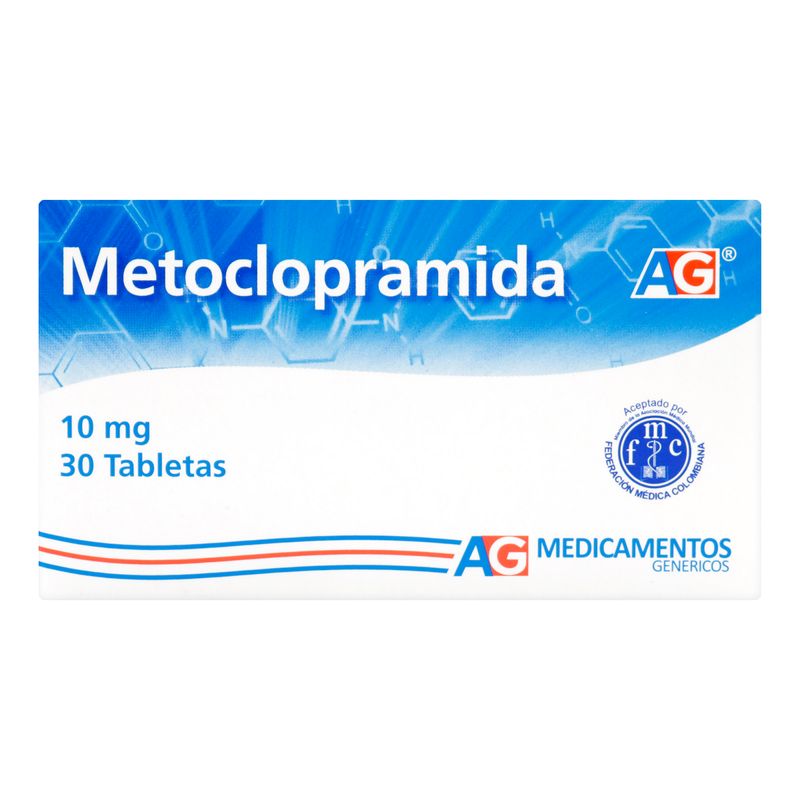 Metoclopramida-10Mg-X-30Tab-Ag