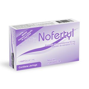 Nofertyl (Nores-Estra) Amp 1 Ml C/Jeringa Lf