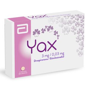 Yax (Drospi-Etinil) X 21Tab Lf