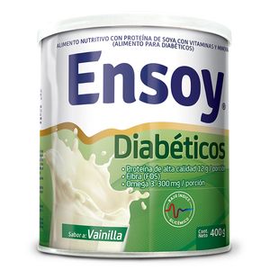 Ensoy (Suplem-Soya) Diabeticos Vainilla 400 Gr