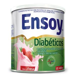 Ensoy (Suplem-Soya) Diabeticos Fresa 400Gr
