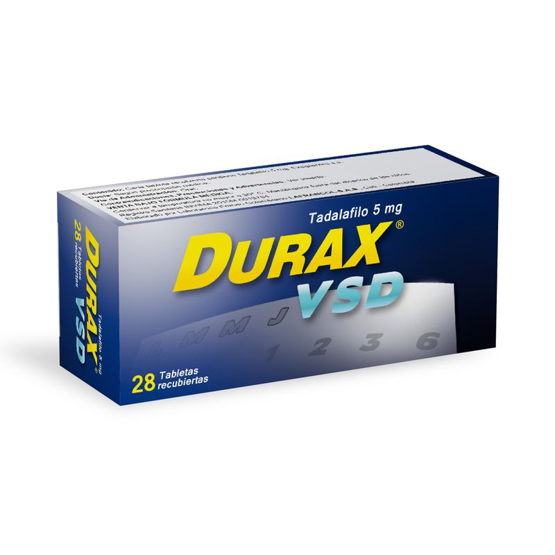 Durax-Vsd--Tadalafilo--5Mg-X-28Tab.Lf