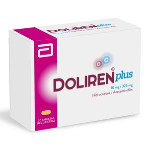 Doliren Plus (Hidroc+Acetami)10Mg/325 X 30 Tab
