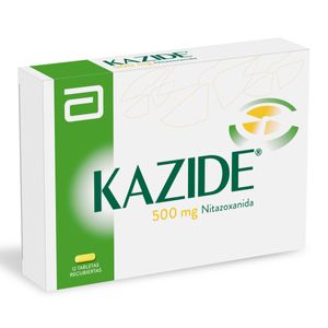 Kazide 500Mg (Nitazoxanida) X12 Tab Lf