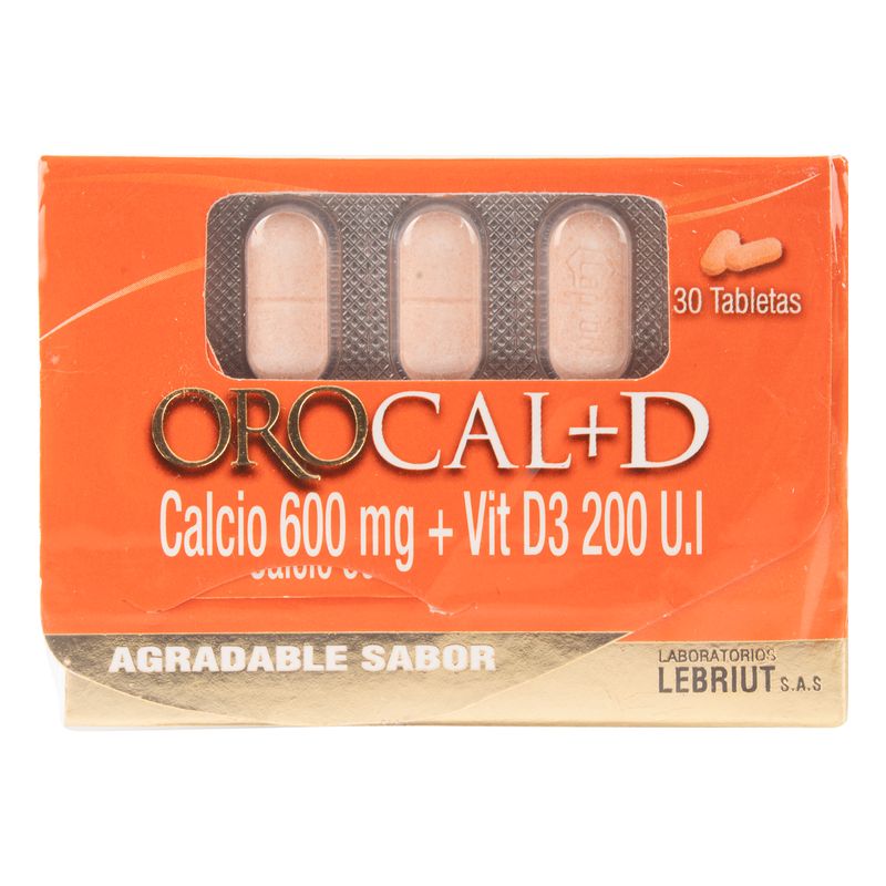 Orocal-D--Calcio-V.D3--X-30Tab.Lp