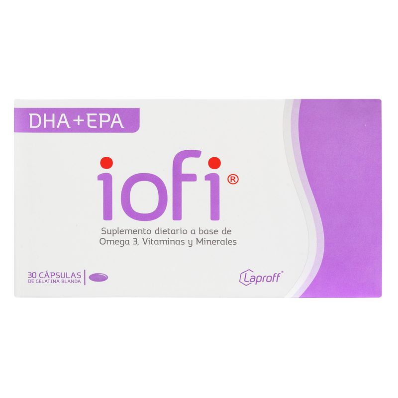 Iofi-Dha-Epa--Hierro-A.Folico-Vitc--30-Caps-Lp