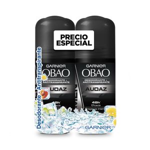 2 Desodorante Obao Rollon Audaz 65 Gr P.Esp