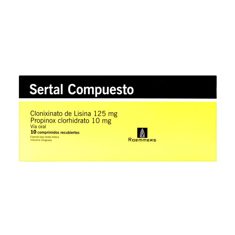 Sertal-Compuesto-125-10Mg-X-10Comp.Sp
