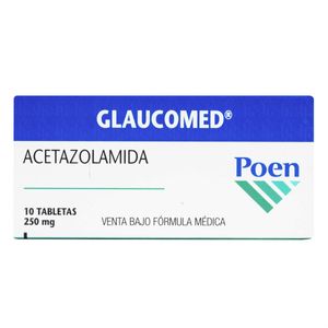 Glaucomed 250Mg X 10Tab.Sp