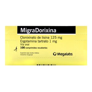 Migradorixina 125/1Mg X 100Cap.Sp