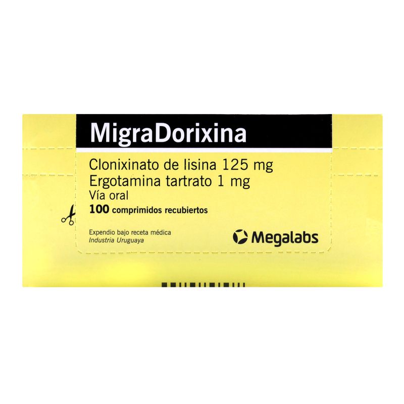 Migradorixina-125-1Mg-X-100Cap.Sp