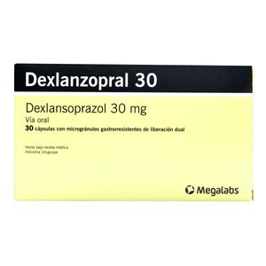 Dexlanzopral 30Mg X 30Cap.Sp